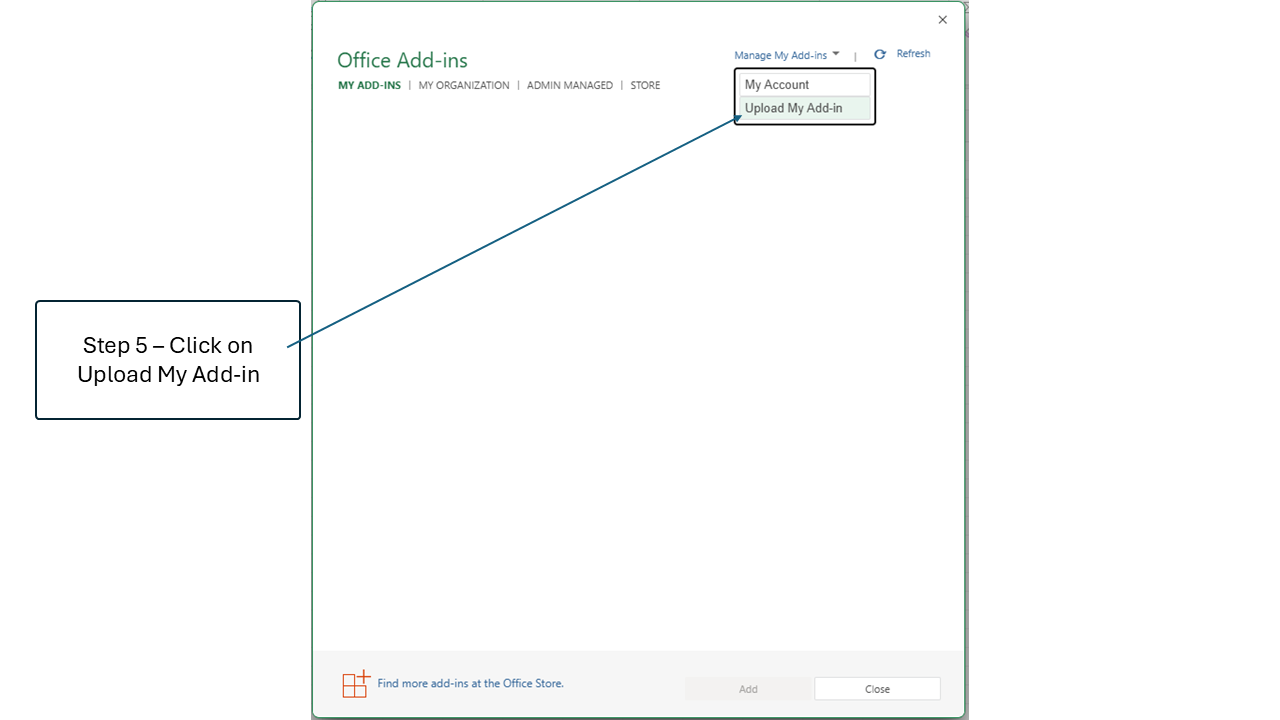 Step 5: Select the manifest.xml file